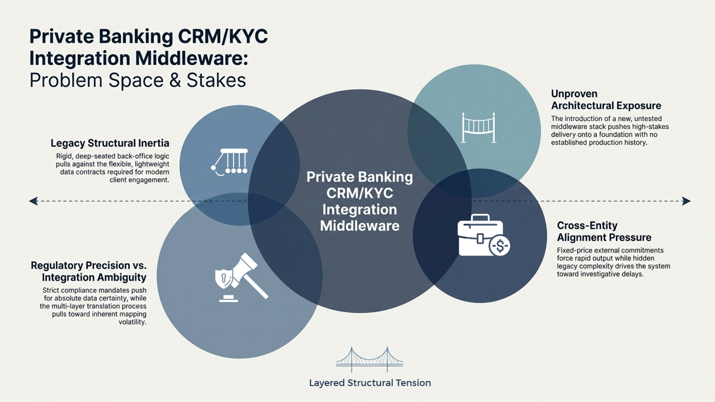 CRM problem space and stakes
